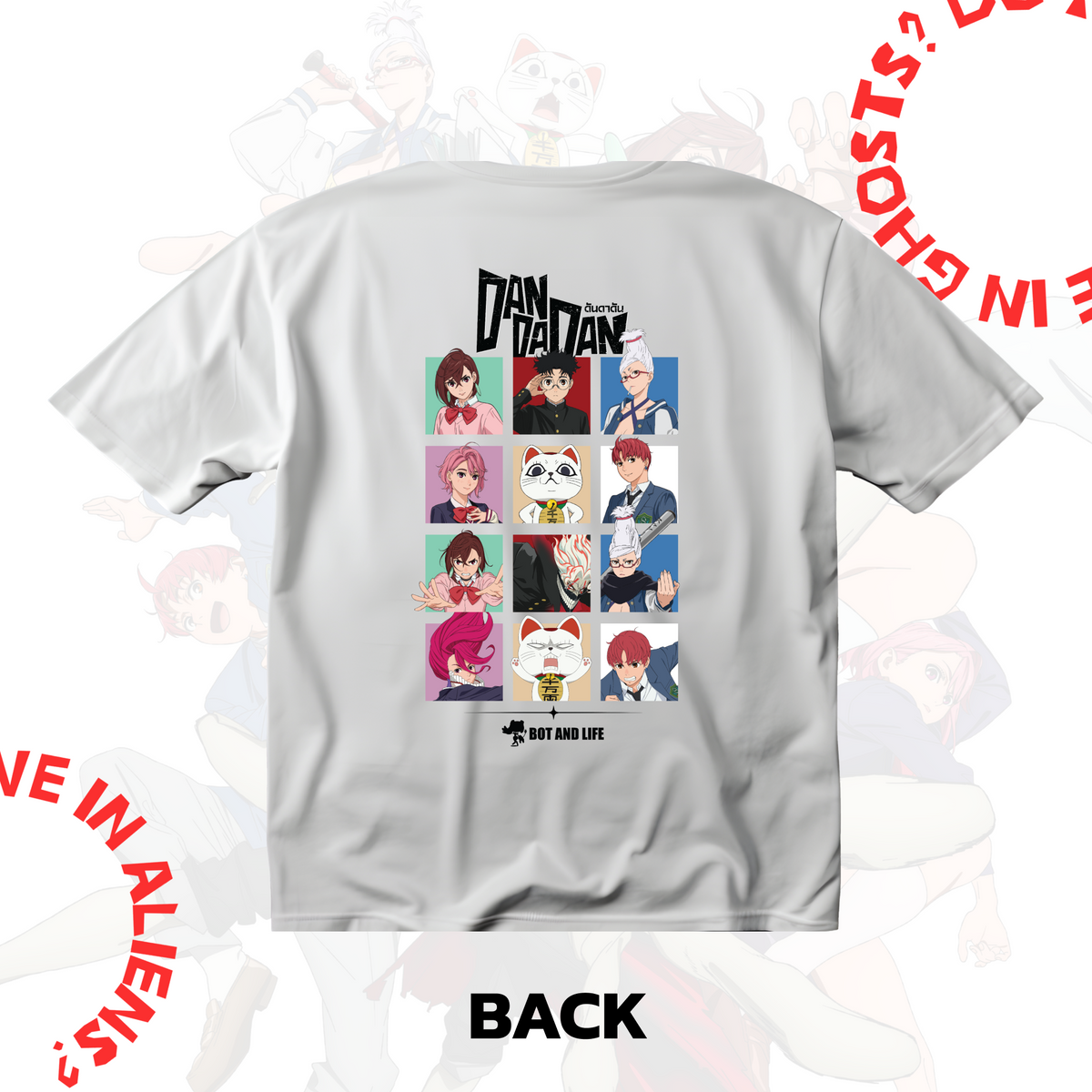 Bot and Life x DAN DA DAN All Characters White